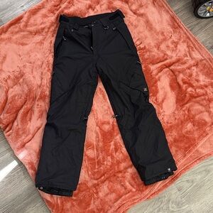 Kids Black DC Snow/Ski Pants